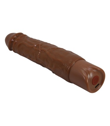 PRETTY LOVE OWEN REALISTIC VIBRATOR 225 CM O 45 CM BROWN