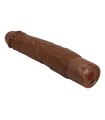 PRETTY LOVE - OWEN REALISTIC VIBRATOR 22.5 CM Ø 4.5 CM BROWN