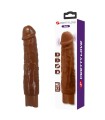 PRETTY LOVE - DUKE REALISTIC VIBRATOR 23.5 CM Ø 4.8 CM BROWN