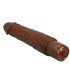 PRETTY LOVE DUKE REALISTIC VIBRATOR 235 CM O 48 CM BROWN