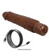 PRETTY LOVE DUKE REALISTIC VIBRATOR 235 CM O 48 CM BROWN