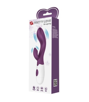 PRETTY LOVE BRIGHTY VIBRADOR PUNTO G MORADO