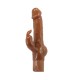 PRETTY LOVE ELLISON REALISTIC RABBIT VIBRATOR 226 CM O 42 CM BROWN