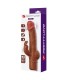 PRETTY LOVE ELLISON REALISTIC RABBIT VIBRATOR 226 CM O 42 CM BROWN