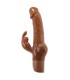 PRETTY LOVE ELLISON REALISTIC RABBIT VIBRATOR 226 CM O 42 CM BROWN