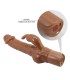 PRETTY LOVE ELLISON REALISTIC RABBIT VIBRATOR 226 CM O 42 CM BROWN