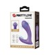 PRETTY LOVE ANDROMEDA RECHARGEABLE DUAL STIMULATION VIBRATOR PURPLE