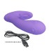 PRETTY LOVE ANDROMEDA RECHARGEABLE DUAL STIMULATION VIBRATOR PURPLE