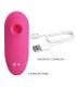 PRETTY LOVE ARILA RECHARGEABLE CLITORAL SUCTION STIMULATOR WITH VIBRATION PINK