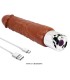 PRETTY LOVE PRO REALISTIC VIBRATOR 235 CM O 48 CM BROWN