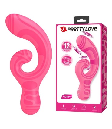 PRETTY LOVE VERITY USB RECHARGEABLE DOUBLE ENDED MASSAGER