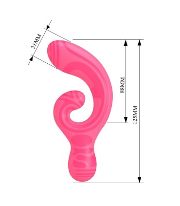PRETTY LOVE VERITY USB RECHARGEABLE DOUBLE ENDED MASSAGER