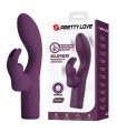 PRETTY LOVE - OLIVIA RECHARGEABLE RABBIT VIBRATOR 10 FUNCTIONS