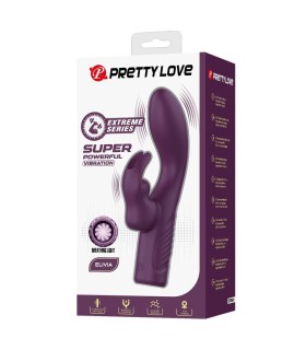 PRETTY LOVE OLIVIA RECHARGEABLE RABBIT VIBRATOR 10 FUNCTIONS