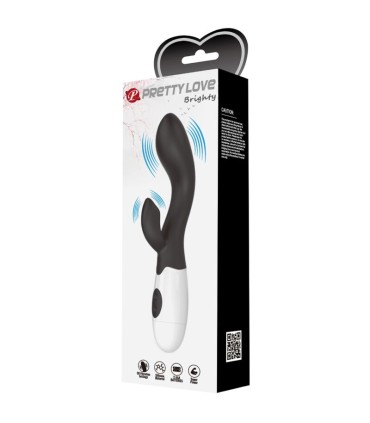 PRETTY LOVE BRIGHTY VIBRADOR PUNTO G NEGRO