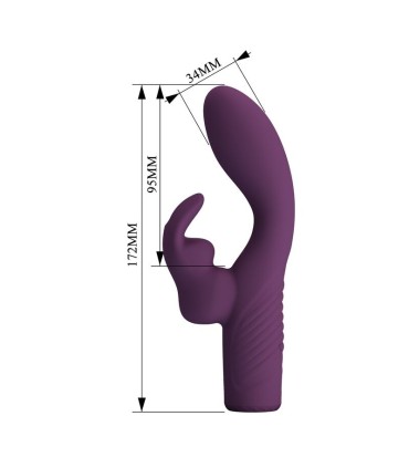 PRETTY LOVE OLIVIA RECHARGEABLE RABBIT VIBRATOR 10 FUNCTIONS
