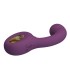 PRETTY LOVE BRYNNLEE RECHARGEABLE VIBRATOR WITH ORAL STIMULATOR 10 VIBRATIONS 5 LICKING FUNCTIONS PURPLE