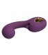 PRETTY LOVE BRYNNLEE RECHARGEABLE VIBRATOR WITH ORAL STIMULATOR 10 VIBRATIONS 5 LICKING FUNCTIONS PURPLE