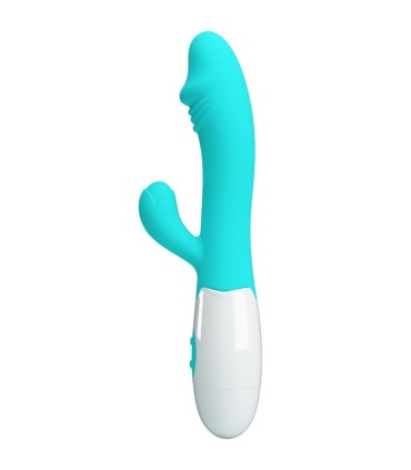 PRETTY LOVE SNAPPY VIBRADOR PUNTO G VERDE AGUA