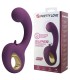PRETTY LOVE BRYNNLEE RECHARGEABLE VIBRATOR WITH ORAL STIMULATOR 10 VIBRATIONS 5 LICKING FUNCTIONS PURPLE