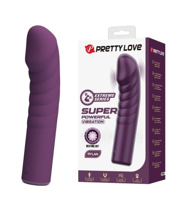 PRETTY LOVE RYLAND RECHARGEABLE VIBRATOR 10 FUNCTIONS PURPLE