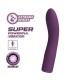 PRETTY LOVE KISSELL RECHARGEABLE VIBRATOR 10 FUNCTIONS PURPLE