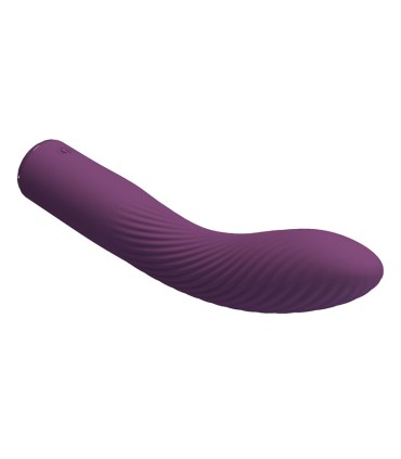 PRETTY LOVE KISSELL RECHARGEABLE VIBRATOR 10 FUNCTIONS PURPLE