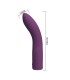 PRETTY LOVE KISSELL RECHARGEABLE VIBRATOR 10 FUNCTIONS PURPLE