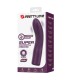 PRETTY LOVE KISSELL RECHARGEABLE VIBRATOR 10 FUNCTIONS PURPLE
