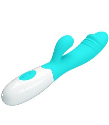 PRETTY LOVE SNAPPY VIBRADOR PUNTO G VERDE AGUA