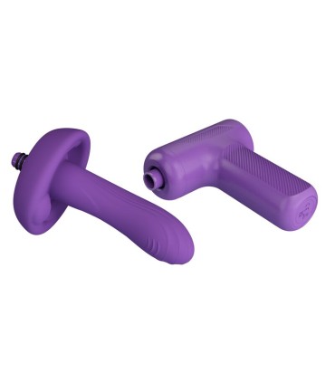 PRETTY LOVE VITO THRUSTING MASSAGE GUN 5 MODES PURPLE