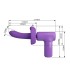 PRETTY LOVE VITO THRUSTING MASSAGE GUN 5 MODES PURPLE