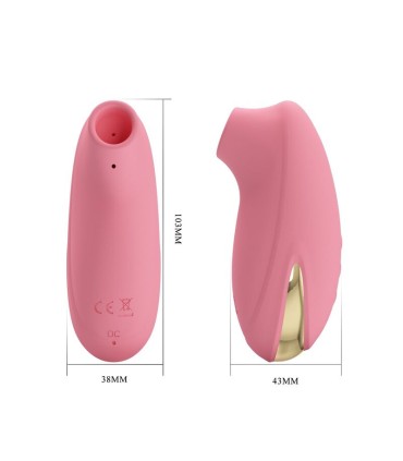 PRETTY LOVE OTIS CLITORAL SUCTION STIMULATOR 7 MODES PINK