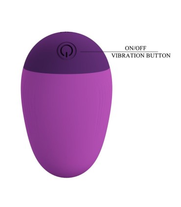 PRETTY LOVE RECHARGEABLE CLITORAL STIMULATOR 7 MODES PURPLE