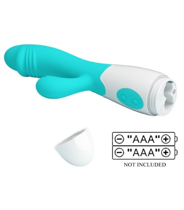 PRETTY LOVE SNAPPY VIBRADOR PUNTO G VERDE AGUA