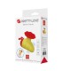 PRETTY LOVE LITTLE BEE RECHARGEABLE CLITORAL STIMULATOR 7 MODES RED YELLOW