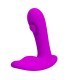 PRETTY LOVE BAUER RECHARGEABLE PROSTATE MASSAGER 12 MODES PURPLE