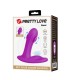 PRETTY LOVE BAUER RECHARGEABLE PROSTATE MASSAGER 12 MODES PURPLE
