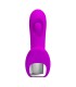 PRETTY LOVE BAUER RECHARGEABLE PROSTATE MASSAGER 12 MODES PURPLE