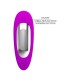 PRETTY LOVE BAUER RECHARGEABLE PROSTATE MASSAGER 12 MODES PURPLE