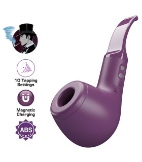 PRETTY LOVE PIPE STIMULATOR WITH 10 TAPPING SETTINGS PURPLE