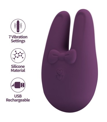 ROMANCE BUNNY EXTERNAL STIMULATOR 7 VIBRATION MODES