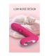 PRETTY LOVE DUDEN RECHARGEABLE SILICONE VIBRATOR 12 VIBRATION MODES AND 3 ROCKING MODES PINK
