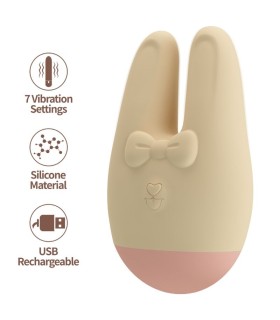 ROMANCE BUNNY EXTERNAL STIMULATOR 7 VIBRATION MODES