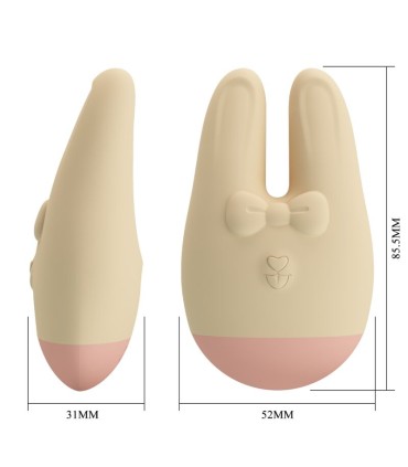ROMANCE BUNNY EXTERNAL STIMULATOR 7 VIBRATION MODES