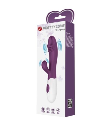 PRETTY LOVE SNAPPY VIBRADOR PUNTO G MORADO