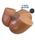 CRAZY BULL REALISTIC FEMALE TORSO MASTURBATOR DUAL ENTRY WITH VIBRATION AND SUCTION NATURAL COLOR