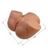 CRAZY BULL REALISTIC FEMALE TORSO MASTURBATOR DUAL ENTRY WITH VIBRATION AND SUCTION NATURAL COLOR