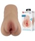 PRETTY LOVE OTTILIE REALISTIC SILICONE VAGINA MASTURBATOR COMPACT NATURAL