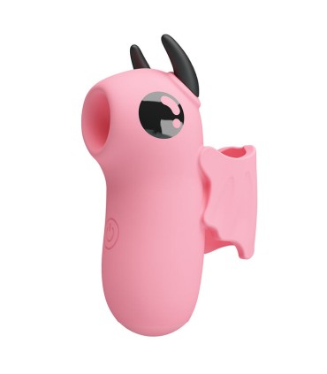 PRETTY LOVE MAGIC DEVIL RECHARGEABLE FINGER STIMULATOR PINK